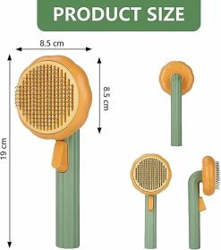 Pet Combs Brushes Brosses Pour Chats Brosses Pour Chiens. Self-nettoyant Dog Grooming Brush Hair Remover Pet Brush 9 Pet Combs Brushes Brosses Pour Chats Brosses Pour Chiens. Self-nettoyant Dog Grooming Brush Hair Remover Pet Brush -nourriture pour chien boutique 519633420 max