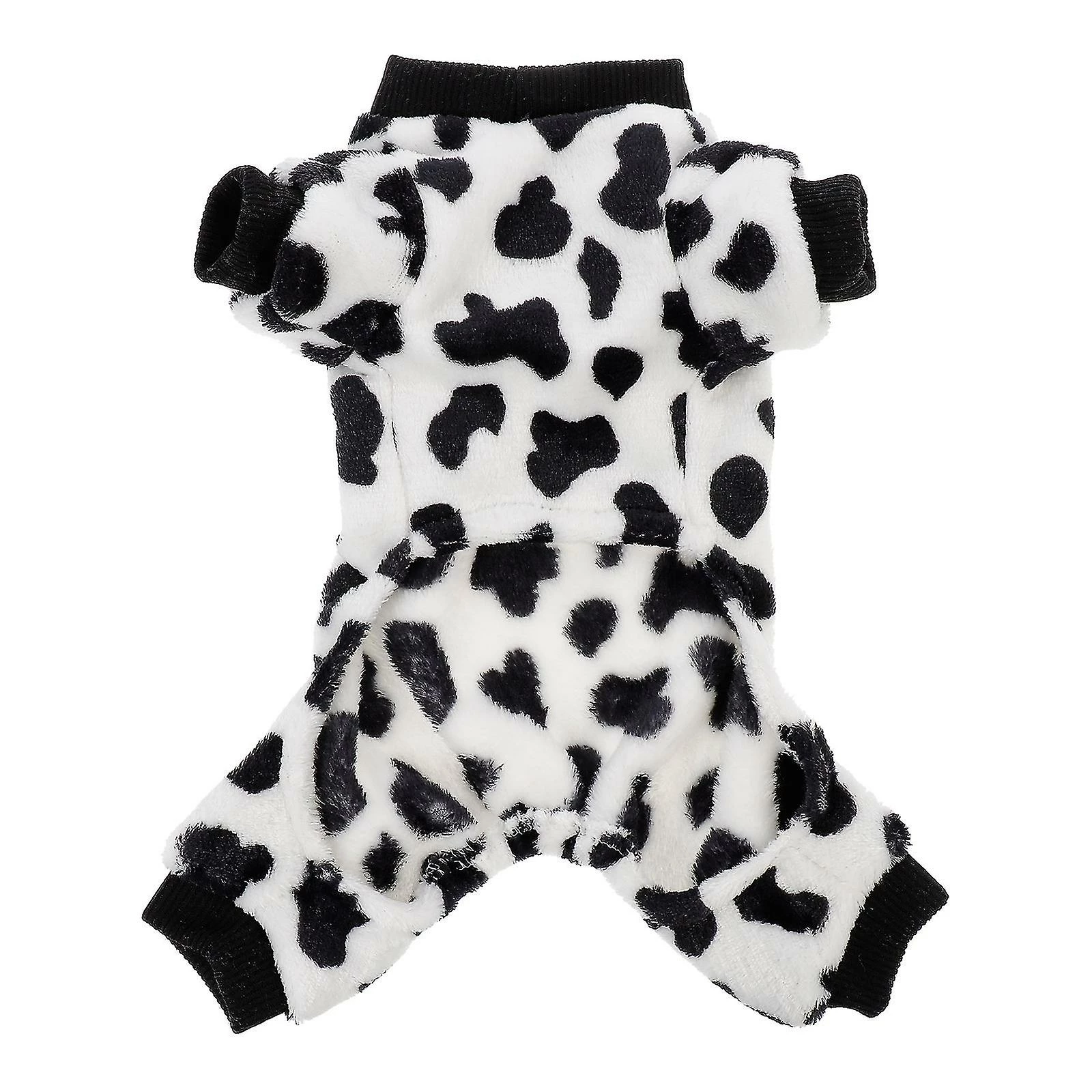 Unbranded Cow Spot Pattern Polyester Dog Clothes Automne Vêtements D’hiver Pet Coat Dog Clothes Small Pet Dog Coat Taille S 2 Unbranded Cow Spot Pattern Polyester Dog Clothes Automne Vêtements D’hiver Pet Coat Dog Clothes Small Pet Dog Coat Taille S – Image 2