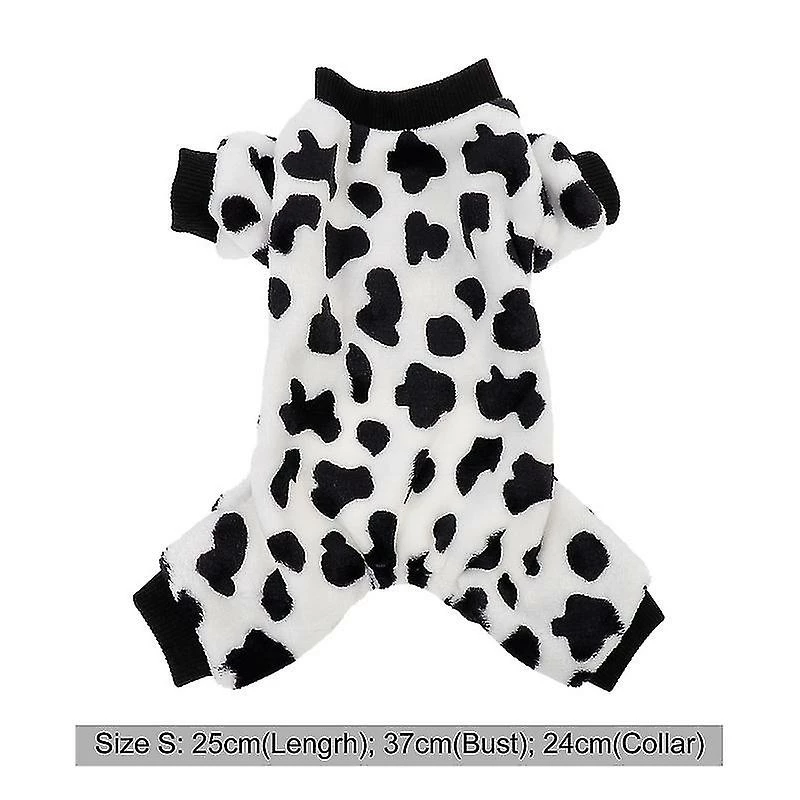 Unbranded Cow Spot Pattern Polyester Dog Clothes Automne Vêtements D’hiver Pet Coat Dog Clothes Small Pet Dog Coat Taille S 3 Unbranded Cow Spot Pattern Polyester Dog Clothes Automne Vêtements D’hiver Pet Coat Dog Clothes Small Pet Dog Coat Taille S – Image 3