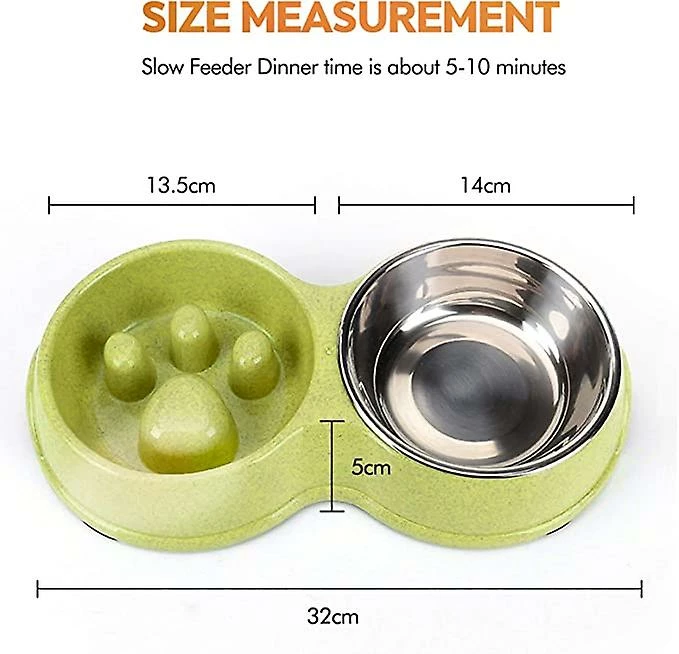 DEWENWILS Dww-anti Glutton Dog Bowl, Chat Et Chien Bowl, Bol De Chien Double En Acier Inoxydable Anti Slip Dog Bowl Water Bowl.Slow Feeding Bowl Pour Petit, Moyen Grand Et Grand 5 DEWENWILS Dww-anti Glutton Dog Bowl, Chat Et Chien Bowl, Bol De Chien Double En Acier Inoxydable Anti Slip Dog Bowl Water Bowl.Slow Feeding Bowl Pour Petit, Moyen Grand Et Grand – Image 5