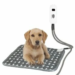 Hcankcan Pet Heating Pad Cat Dog Électrique Chauffé Imperméable à L’eau Mat Lit Uk Plug