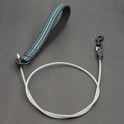 DEWENWILS Dww-dog Chew Leash Avec Poignée Rembourrée, Câble Métallique Pour Petits, Moyens Et Grands Chiens (bleu) 9 DEWENWILS Dww-dog Chew Leash Avec Poignée Rembourrée, Câble Métallique Pour Petits, Moyens Et Grands Chiens (bleu) -nourriture pour chien boutique 523262064 max
