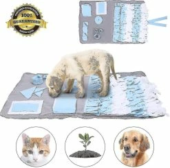 Unbranded Tlmccf Chien Reniflant Tapis Intelligence Jouet, Renifler Pelouse Dog Toy Favorise La Recherche Naturelle De Nourriture, Odeur De Chien