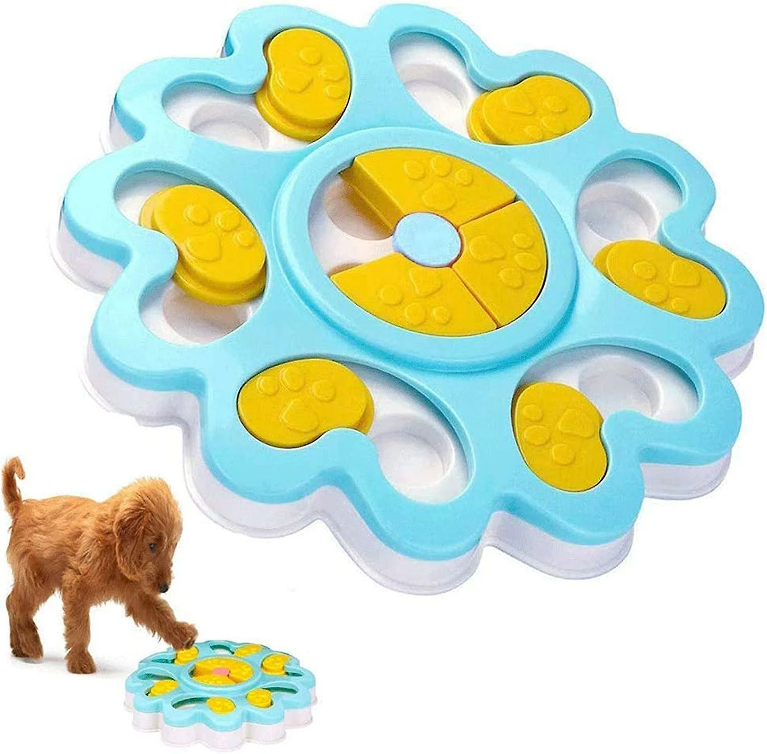 Unbranded Dog Puzzle Feeder Toy, Chiot Treat Dispenser Puzzle Slow Feeder Dog Toy, Jeux De Dressage De Chien 1 Unbranded Dog Puzzle Feeder Toy, Chiot Treat Dispenser Puzzle Slow Feeder Dog Toy, Jeux De Dressage De Chien