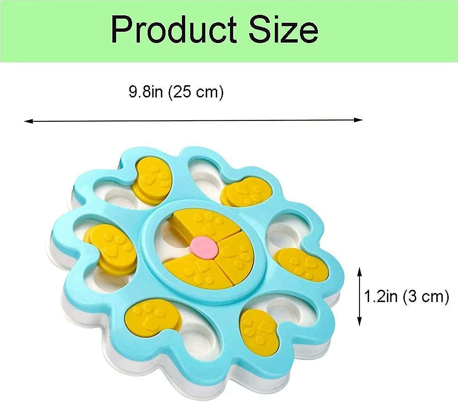 Unbranded Dog Puzzle Feeder Toy, Chiot Treat Dispenser Puzzle Slow Feeder Dog Toy, Jeux De Dressage De Chien 2 Unbranded Dog Puzzle Feeder Toy, Chiot Treat Dispenser Puzzle Slow Feeder Dog Toy, Jeux De Dressage De Chien – Image 2