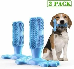 Unbranded Dog Toothbrush Made Of Natural Rubber, Chew Toy For Teeth Cleaning, Dental Care, Puppy