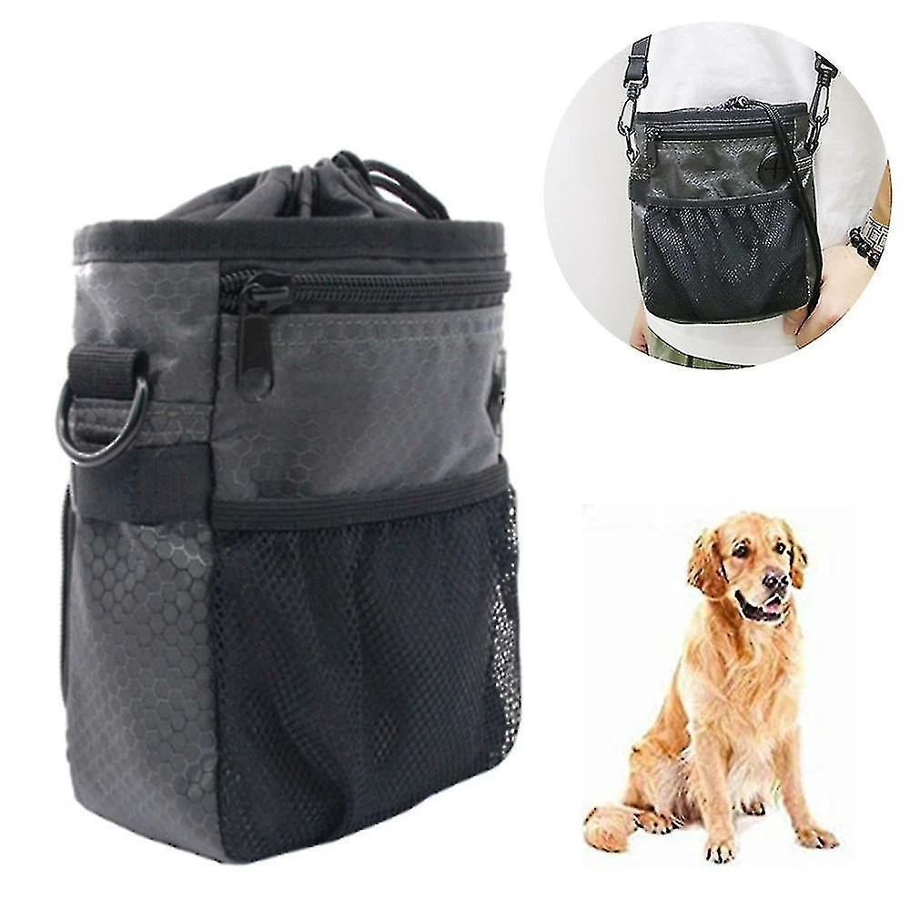 Lequeen Dog Treat Training Pouch Kit De Dressage De Chien Grande Capacité Transporte Facilement Jouets Pour Animaux De Compagnie Croquettes Friandises Intégrée Dans Le Sac à Caca Distributeur 2 Lequeen Dog Treat Training Pouch Kit De Dressage De Chien Grande Capacité Transporte Facilement Jouets Pour Animaux De Compagnie Croquettes Friandises Intégrée Dans Le Sac à Caca Distributeur – Image 2