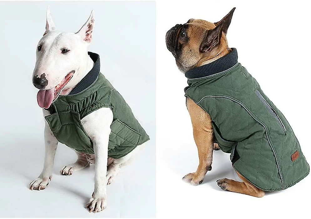 Unbranded Pet Jacket Dog Vêtements Déperlant Hiver Vêtements Chauds Gilet Réversible Vestes D’hiver 3 Unbranded Pet Jacket Dog Vêtements Déperlant Hiver Vêtements Chauds Gilet Réversible Vestes D’hiver – Image 3