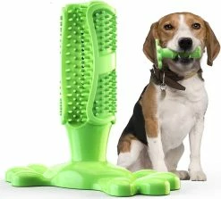 Unbranded Dog Toothbrush Dog Toy Chew Toy Rubber Teeth Cleaning Dog Toothbrush Stick Durable