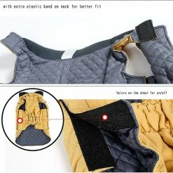 Unbranded Pet Jacket Dog Vêtements Déperlant Hiver Vêtements Chauds Gilet Réversible Vestes D’hiver -nourriture pour chien boutique 531697976 max