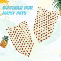 Unbranded 12 Pièces Dog Bandana Foulard Lavable Bavoirs Triangulaires Pet Réglable Lavable Kerchief Dog Bandana -nourriture pour chien boutique 535926427 max