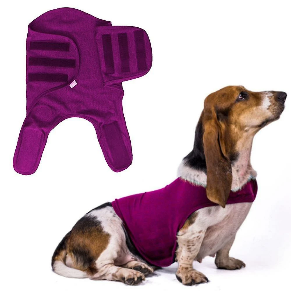 Unbranded Comfort Dog Anxiety Relief Coat, Dog Anxiety Calming Vest Wrap For Thunderstorm, Voyage, Feux D’artifice, Visites Chez Le Vétérinaire 1 Unbranded Comfort Dog Anxiety Relief Coat, Dog Anxiety Calming Vest Wrap For Thunderstorm, Voyage, Feux D’artifice, Visites Chez Le Vétérinaire