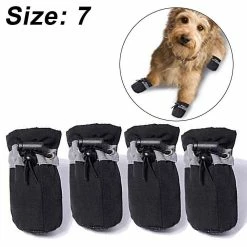 Unbranded Chaussures Pour Chien Pour Protecteur De Patte De Trottoir Chaud, Semelle Antidérapante été Cat Dog Boots Avec Sangles Réfléchissantes 4pcs -nourriture pour chien boutique 535927773 max