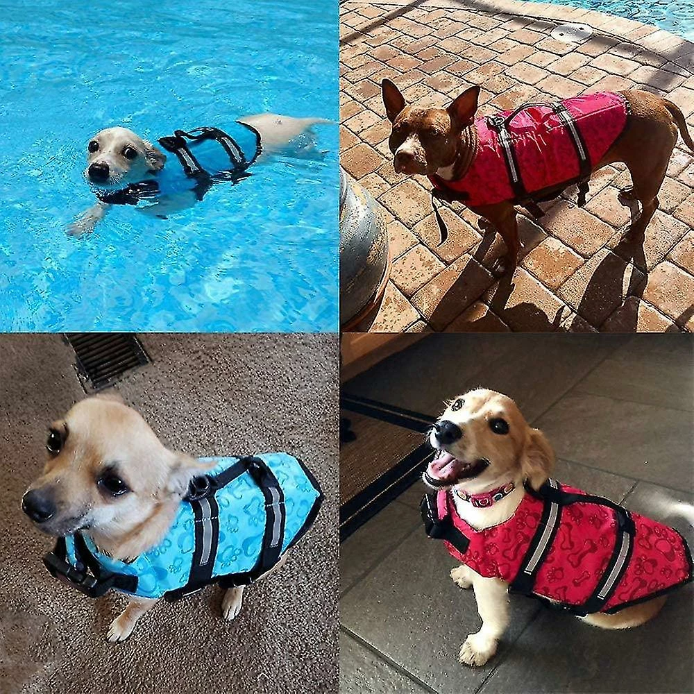 Unbranded Gilet De Sauvetage Pour Chien, Sauveteur Réfléchissant Avec Poignée De Sauvetage, Gilet Flottant Réglable, Aide à La Flottabilité élevée Dog Saver 4 Unbranded Gilet De Sauvetage Pour Chien, Sauveteur Réfléchissant Avec Poignée De Sauvetage, Gilet Flottant Réglable, Aide à La Flottabilité élevée Dog Saver – Image 4