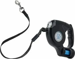 Laisse De Chien Ultra Rétractable Avec Lmell Led Light 15ft Long Extensible Dog Lead Avec Lmell Dog Gift