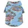 Magene Pet Summer T-shirt Hawaiian Style Dog Shirt