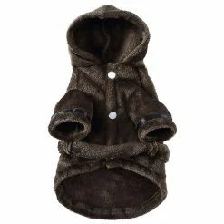 Magene Puppy Robe Dog Robe Sèche Robe De Serviette Avec Capuche Et Ceinture, Facile à Porter