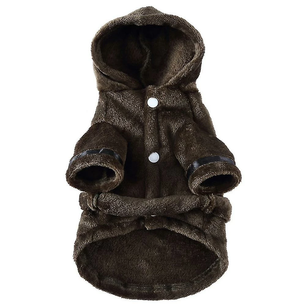 Magene Puppy Robe Dog Robe Sèche Robe De Serviette Avec Capuche Et Ceinture, Facile à Porter 1 Magene Puppy Robe Dog Robe Sèche Robe De Serviette Avec Capuche Et Ceinture, Facile à Porter