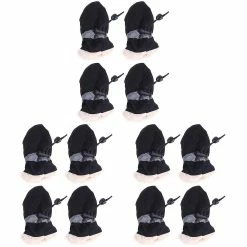 Unbranded 12 Pcs Anti-dérapant Pet Shoe Rain Boots Dog Foot Cover Épais Peluche Dog Boots Paw Protector Sole Pet Shoes (noir Taille 6 5 Unbranded 12 Pcs Anti-dérapant Pet Shoe Rain Boots Dog Foot Cover Épais Peluche Dog Boots Paw Protector Sole Pet Shoes (noir Taille 6 -nourriture pour chien boutique 538027390 max