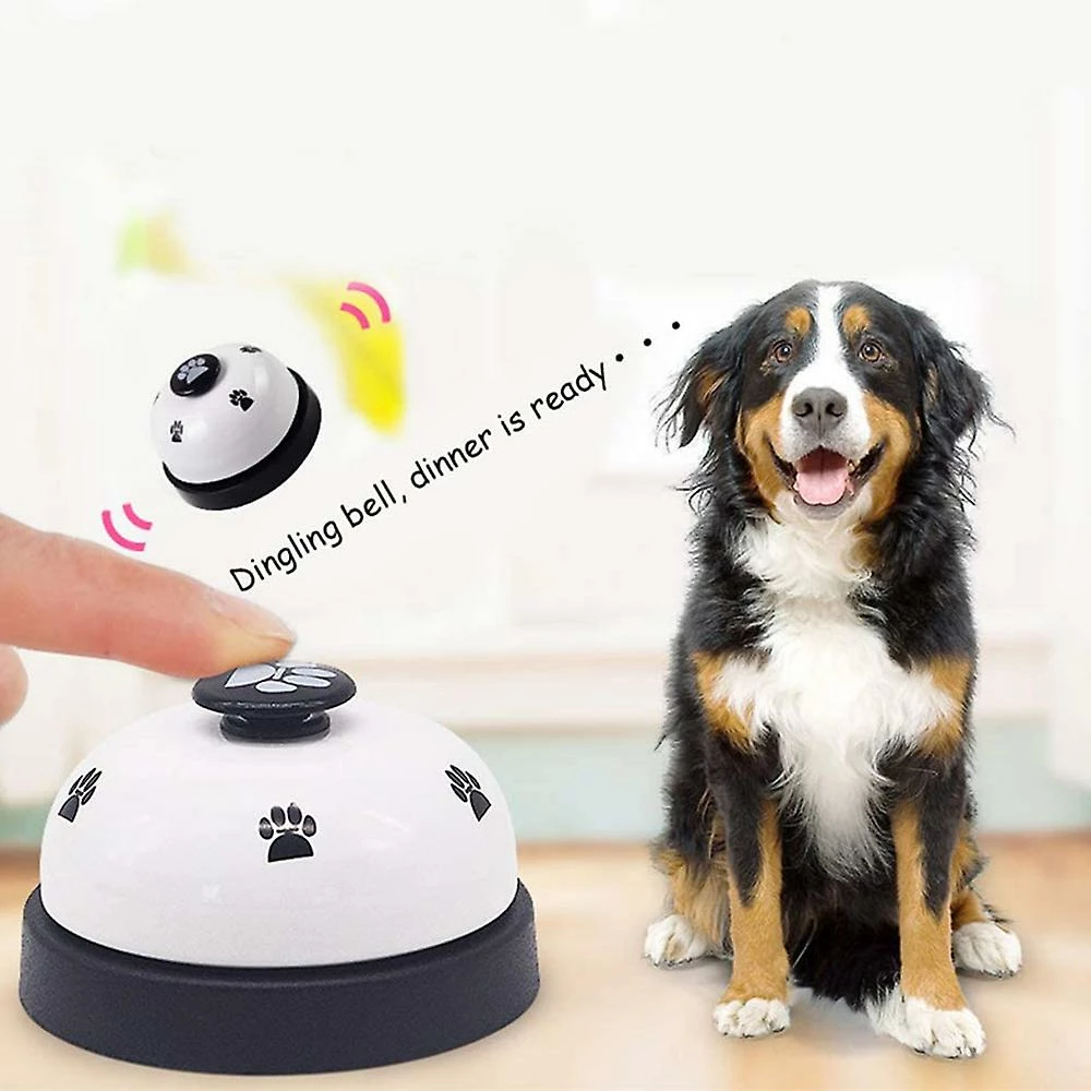 Keepsmile Pet Bell, 2 Pack Metal Bell Dog Training Avec Des Fonds En Caoutchouc Antidérapants Cloche De Porte Pour Chien Pour PotTy Training Ring Pet Tool Dispositif De Communication Pour Small Do 3 Keepsmile Pet Bell, 2 Pack Metal Bell Dog Training Avec Des Fonds En Caoutchouc Antidérapants Cloche De Porte Pour Chien Pour PotTy Training Ring Pet Tool Dispositif De Communication Pour Small Do – Image 3