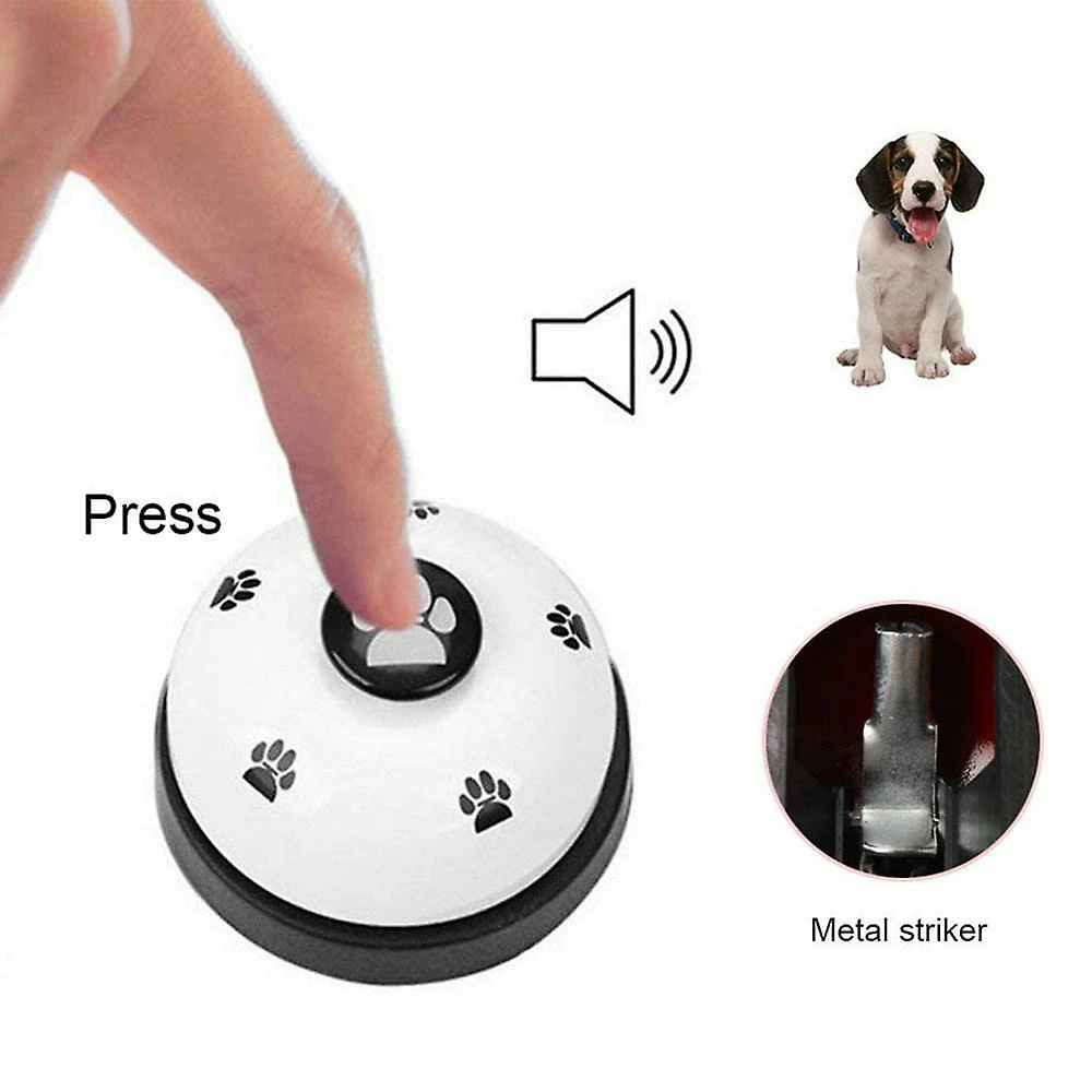 Keepsmile Pet Bell, 2 Pack Metal Bell Dog Training Avec Des Fonds En Caoutchouc Antidérapants Cloche De Porte Pour Chien Pour PotTy Training Ring Pet Tool Dispositif De Communication Pour Small Do 4 Keepsmile Pet Bell, 2 Pack Metal Bell Dog Training Avec Des Fonds En Caoutchouc Antidérapants Cloche De Porte Pour Chien Pour PotTy Training Ring Pet Tool Dispositif De Communication Pour Small Do – Image 4
