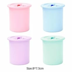 Born Pretty Pet Paw Cleaner Cupkitten Foot Cleaning Tools Soft Silicone Dog Cats Dirty Pink Color Paw Wash Cup For Household Animal Dog Ornaments -nourriture pour chien boutique 540201013 max