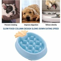 Keepsmile Slow Feeder Dog Bowl Anti Gulping Alimentation Saine Ballonnement Interactif Stop Fun Alternative Antidérapant Chien Slow Food Feeding Pet Bowl -nourriture pour chien boutique 542332585 max