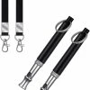 Unbranded Sifflet De Chien, 2022 Nouveau 2pcs Ultrasonic Dog Whistle Pour Arrêter Les Aboiements Voisins Chien, Outils De Dressage De Sifflet De Chien Silencieux Réglables Professionnellement Pour Chiens