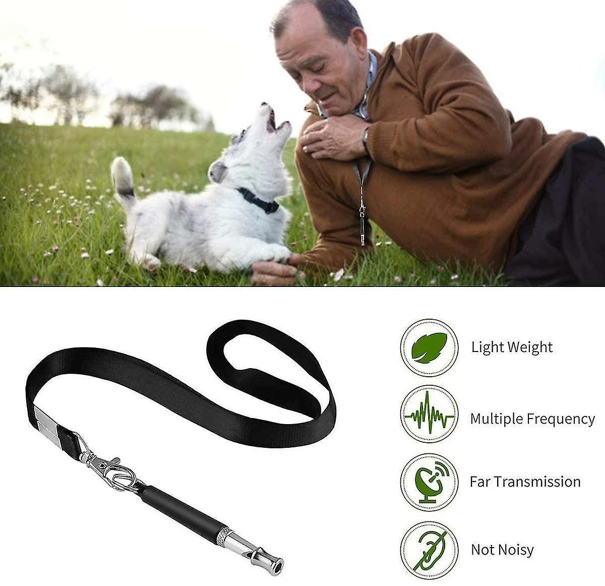 Unbranded Sifflet De Chien, 2022 Nouveau 2pcs Ultrasonic Dog Whistle Pour Arrêter Les Aboiements Voisins Chien, Outils De Dressage De Sifflet De Chien Silencieux Réglables Professionnellement Pour Chiens 2 Unbranded Sifflet De Chien, 2022 Nouveau 2pcs Ultrasonic Dog Whistle Pour Arrêter Les Aboiements Voisins Chien, Outils De Dressage De Sifflet De Chien Silencieux Réglables Professionnellement Pour Chiens – Image 2