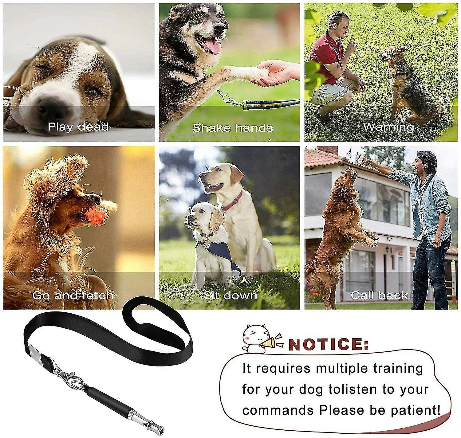 Unbranded Sifflet De Chien, 2022 Nouveau 2pcs Ultrasonic Dog Whistle Pour Arrêter Les Aboiements Voisins Chien, Outils De Dressage De Sifflet De Chien Silencieux Réglables Professionnellement Pour Chiens 5 Unbranded Sifflet De Chien, 2022 Nouveau 2pcs Ultrasonic Dog Whistle Pour Arrêter Les Aboiements Voisins Chien, Outils De Dressage De Sifflet De Chien Silencieux Réglables Professionnellement Pour Chiens – Image 5
