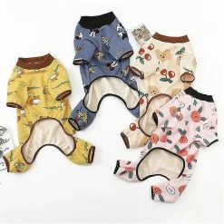 Unbranded Dog Vêtements D’hiver Pet T-shirt Onesies Pour Grands Chiens Moyens -nourriture pour chien boutique 547840966 max