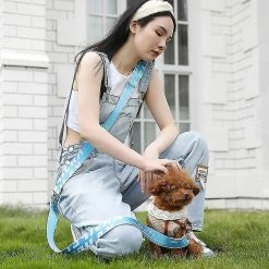 Unbranded Nylon Soft Pet Dogs Chain Traction Rope Leads Free Hands Diagonally Dog Rope -proof Chain Pour Grands Chiens -nourriture pour chien boutique 550774458 max