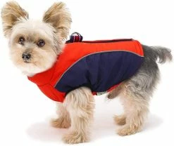 Dog Winter Coat Jackets Manteau D’hiver Pour Chien Chaud Doublé De Molleton Pour Petits Chiens Et Chats - Reflective Cold Weather Dog Jack