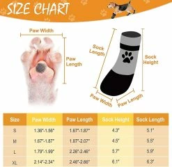 Anti Slip Dog Socks - Bottes De Chien D’extérieur Waterproof Dog Shoes Paw Protector 6 Anti Slip Dog Socks - Bottes De Chien D’extérieur Waterproof Dog Shoes Paw Protector -nourriture pour chien boutique 550884323 max