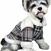 Dog Sweater Pulls Pour Chiens à Carreaux Pour Petits Chiens. Dog Clothes Coat Boy. Chien Chaud Doublé De Polaire