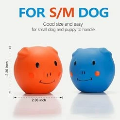 Unbranded Jouets Pour Chiens Grinçants - Mignon Funny Pigge Latex Dog Balls Pour Petits -nourriture pour chien boutique 554443142 max