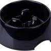 Sl Chang Slow Feeder Dog Bowl Slow Eating Anti-gulp Bol En Mélamine Sans Bpa Bol Interactif Pour Animaux De Compagnie Amusant Pour Chiens