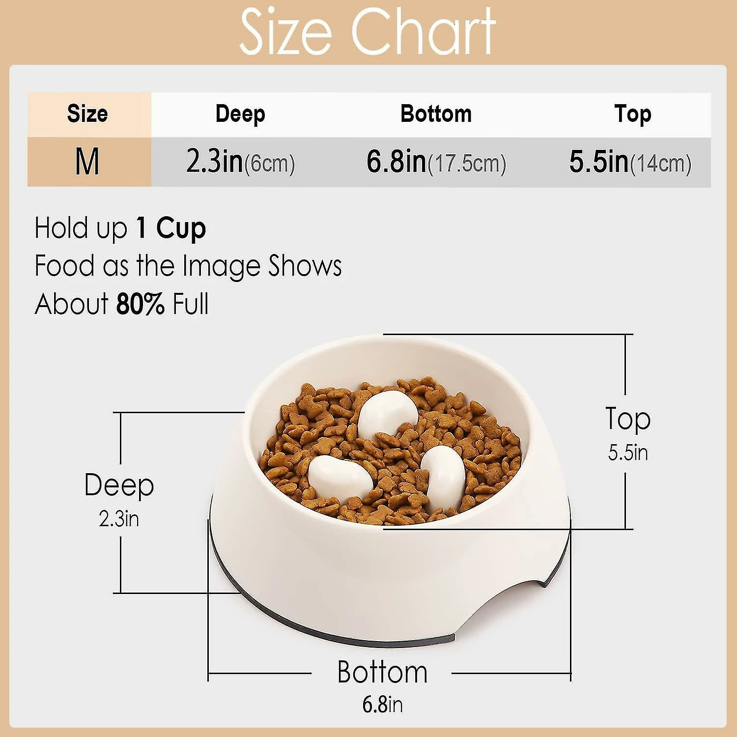 Sl Chang Slow Feeder Dog Bowl Slow Eating Anti-gulp Bol En Mélamine Sans Bpa Bol Interactif Pour Animaux De Compagnie Amusant Pour Chiens 2 Sl Chang Slow Feeder Dog Bowl Slow Eating Anti-gulp Bol En Mélamine Sans Bpa Bol Interactif Pour Animaux De Compagnie Amusant Pour Chiens – Image 2