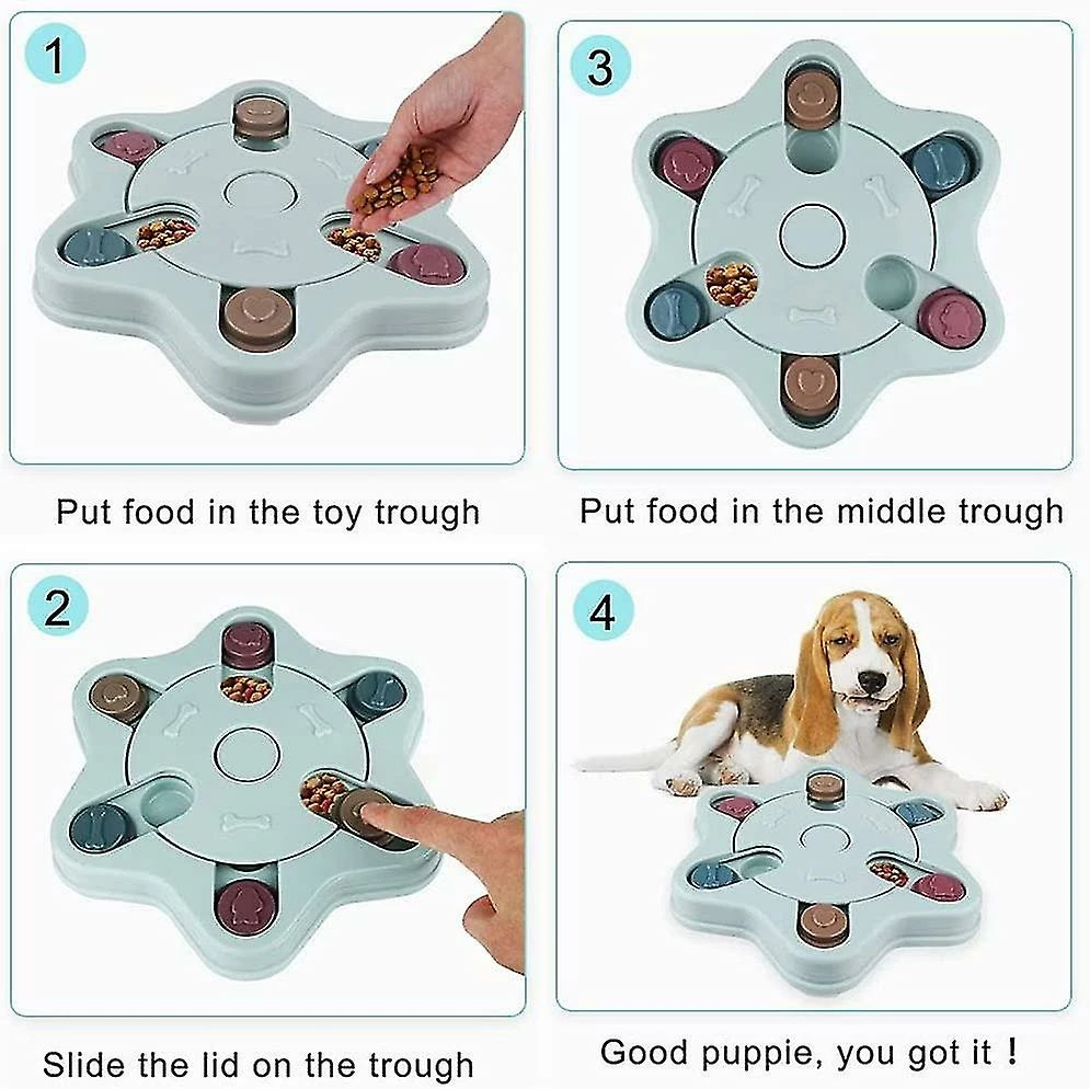 Sl Chang Dog Game Feeder, Interactive Puzzle Feeder, Brain Puzzle Feeder, Brain Training Feeder, Iq Raising 3 Sl Chang Dog Game Feeder, Interactive Puzzle Feeder, Brain Puzzle Feeder, Brain Training Feeder, Iq Raising – Image 3