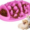 Sl Chang Slow Feeding Dog Bowl Anti-slip Silicone Slow Feeding Dog Bowl Pet Fun Feeder Bloat Stop Dog Food Bow