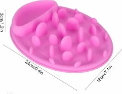 Sl Chang Slow Feeding Dog Bowl Anti-slip Silicone Slow Feeding Dog Bowl Pet Fun Feeder Bloat Stop Dog Food Bow -nourriture pour chien boutique 554960526 max