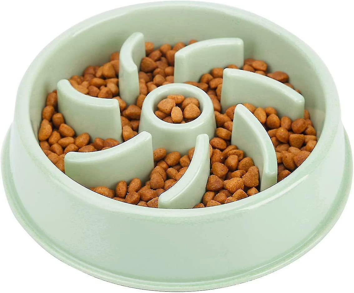 Sl Chang Dog Slow Feeder Bowl, Anti Slip Puzzle Bowl - Plats D’alimentation Anti-avalants Pour Animaux De Compagnie Slower Food 1 Sl Chang Dog Slow Feeder Bowl, Anti Slip Puzzle Bowl - Plats D’alimentation Anti-avalants Pour Animaux De Compagnie Slower Food
