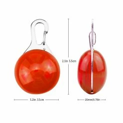 Jscxcf Résistant à L’eau Clip-on Dog & Cat Collier Led Lumières, Collier Lumière, Collier Charmes 6pcs Amélioré 6 Couleurs Led Chien Collier Sécurité Nuit Pour La Marche, Lumière -nourriture pour chien boutique 557797404 max