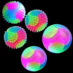 Unbranded Dog Ball Flash Glowing Dog Ball Changement De Couleur Bouncing Dog Flash Play Ball Jumping Dog Ball Interac -nourriture pour chien boutique 563609748 max