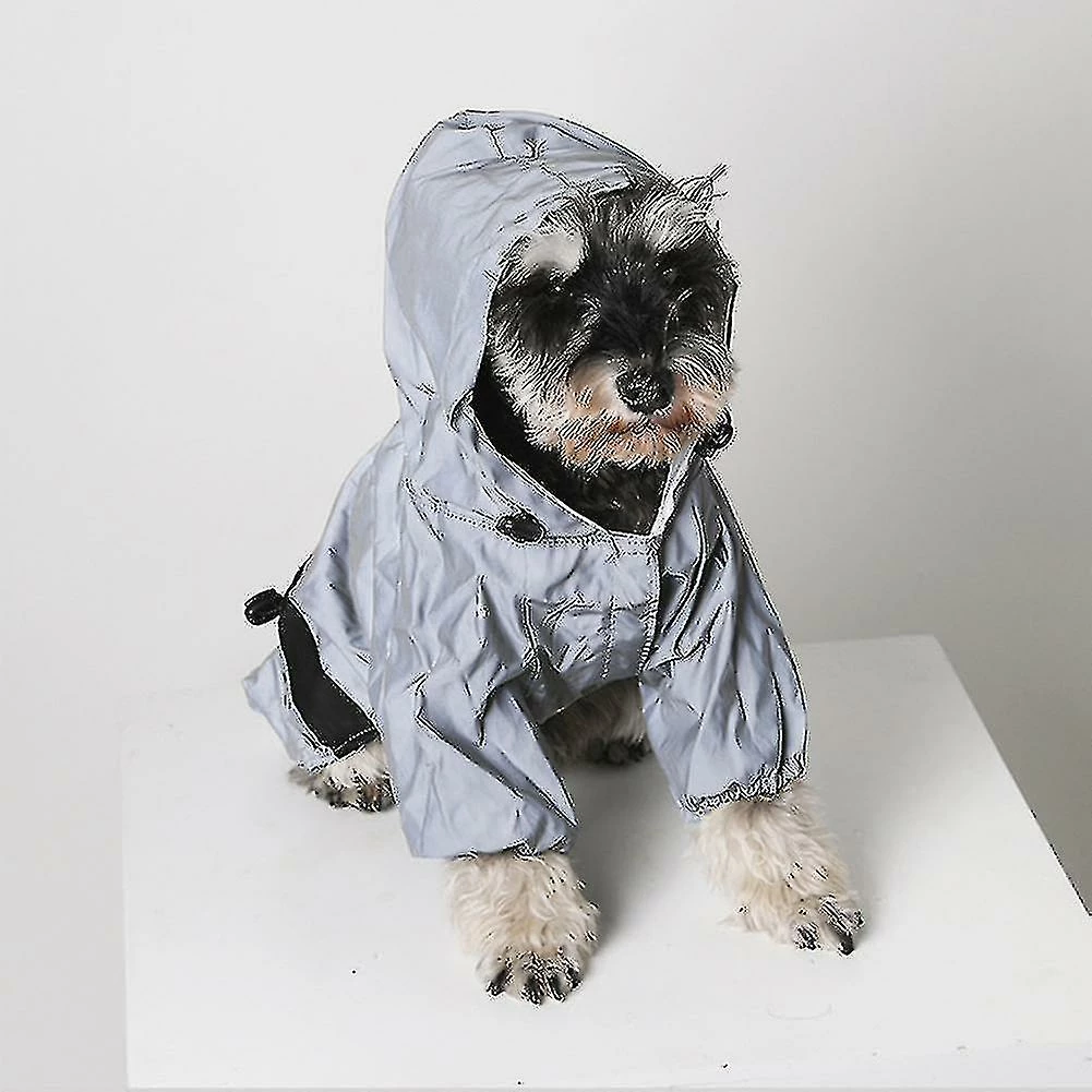 Unbranded Seeunique Dog Imperméables Pour Chiens Avec Bande Réfléchissante à Capuche, Veste De Poncho De Pluie 2 Unbranded Seeunique Dog Imperméables Pour Chiens Avec Bande Réfléchissante à Capuche, Veste De Poncho De Pluie – Image 2