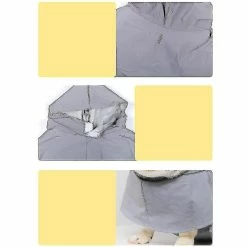 Unbranded Seeunique Dog Imperméables Pour Chiens Avec Bande Réfléchissante à Capuche, Veste De Poncho De Pluie 6 Unbranded Seeunique Dog Imperméables Pour Chiens Avec Bande Réfléchissante à Capuche, Veste De Poncho De Pluie -nourriture pour chien boutique 563771283 max