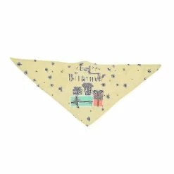 Unbranded Joyeux Anniversaire Triangle Écharpe De Chien , Dog Party Suppliesyellow