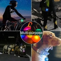 Unbranded Led Dog Safety Light, Clip-on Led 3 Modes De Lumière Dog Lights Pour Night W 7 Unbranded Led Dog Safety Light, Clip-on Led 3 Modes De Lumière Dog Lights Pour Night W -nourriture pour chien boutique 567450846 max