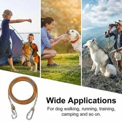 Unbranded Pet Heavy Duty Reflective Dog Leash Lead Runner Pour Chiens -nourriture pour chien boutique 567451514 max
