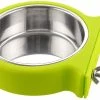 Lifepieces Dog Bowl Removable Stainless Steel Water Food Feeder Bowl Cage Cage Cat Puppy Bird Pet 1pcs